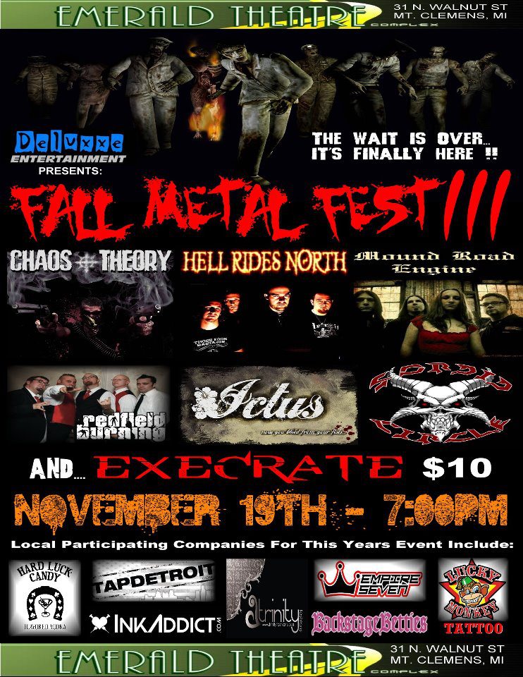 fall metal fest